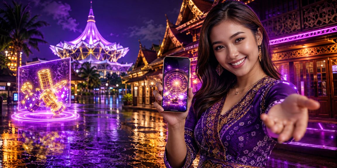 Pengguna mengakses taruhan kriket melalui telefon mudah alih di Sarawak